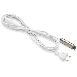 Valaisinjohto Markslöjd Expand pistokkeella ja katkaisijalla 3,5m teräs