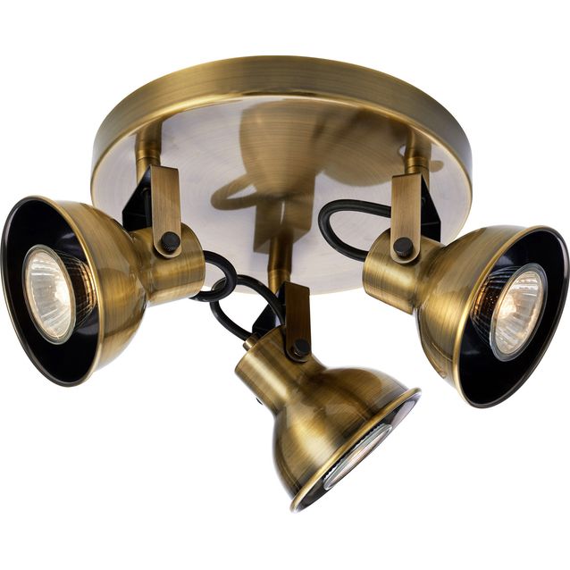Spottivalaisin Markslöjd Rocco 3-osainen antiikkimessinki