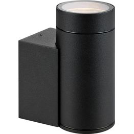 Ulkoseinävalaisin Markslöjd Pipe alas musta/kirkas