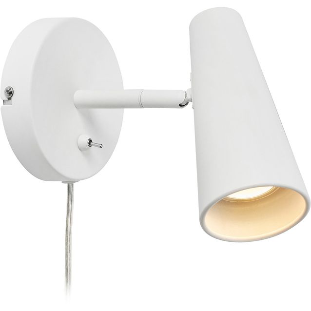 Seinäspotti Markslöjd Crest valkoinen