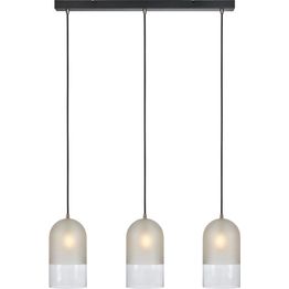 Riippuvalaisin Markslöjd Cope 3-osainen huurrettu/kirkas/valkoinen