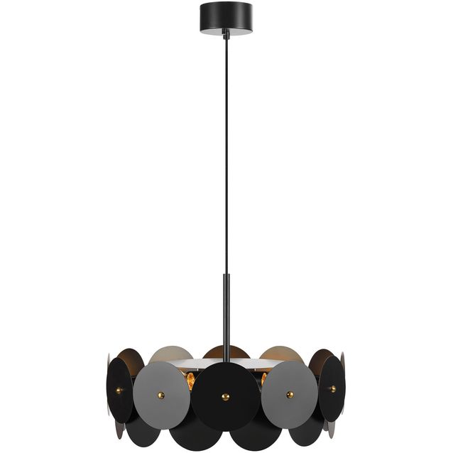 Riippuvalaisin Markslöjd Vegas musta/messinki