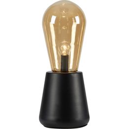 Pöytävalaisin Markslöjd Brooke meripihka/musta