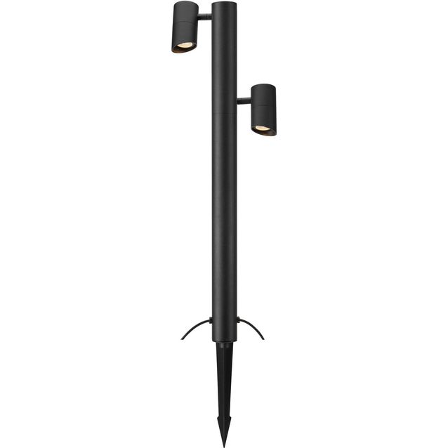 Pylväsvalaisin maapiikillä Markslöjd Garden 24 2-osainen musta