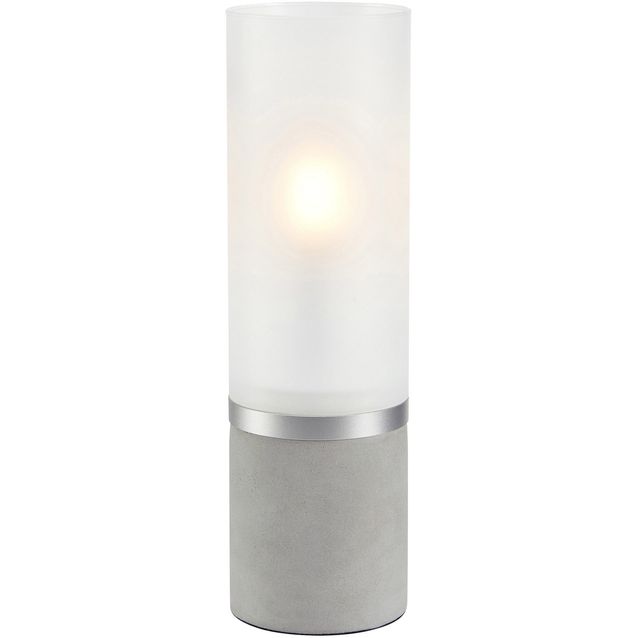 Pöytävalaisin Markslöjd Molo harmaa/huurrettu