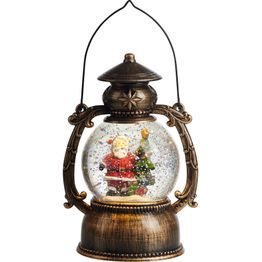 Valokoriste Markslöjd Lothar joulupukki paristokäyttöinen pronssi