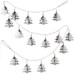 Valoketju Markslöjd Gerda paristokäyttöinen hopea