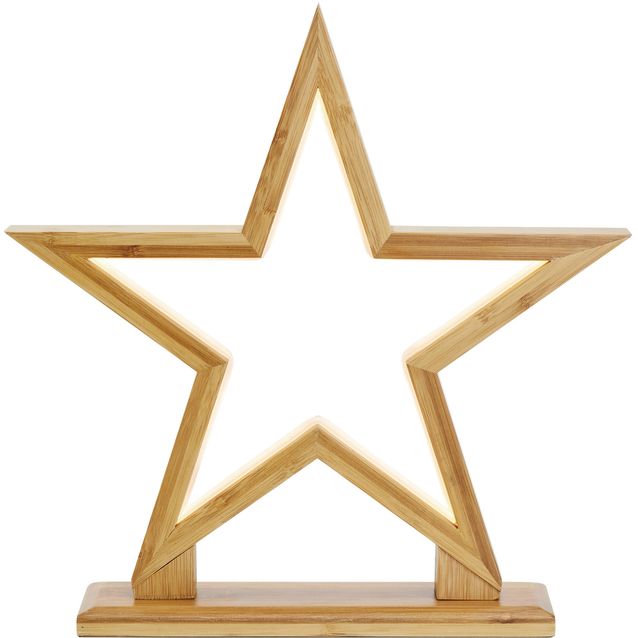 Valotähti pöydälle Markslöjd Bobo 33cm luonnollinen