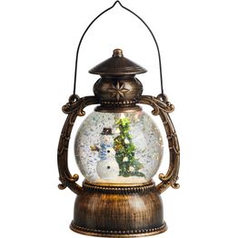 Valokoriste Markslöjd Lothar lumiukko paristokäyttöinen