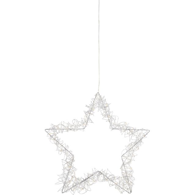 Valotähti Markslöjd Martin paristokäyttöinen hopea/valkoinen