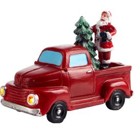 Valokoriste Markslöjd Minicar paristokäyttöinen punainen