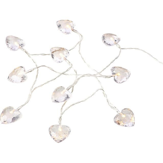 Valoketju Markslöjd Isa 10 valoa paristokäyttöinen kirkas