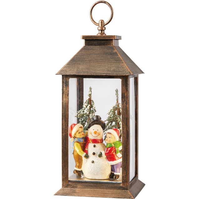 Valokoriste Markslöjd Bung pöydälle paristokäyttöinen ruskea