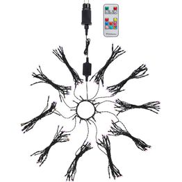 Kuusenvalosarja Markslöjd Choice 160 valoa kaukosäädin IP44 musta