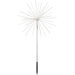 Valokoriste ulos Markslöjd Zelda paristokäyttöinen IP44 hopea