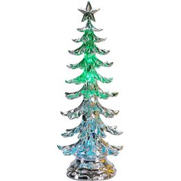 Valokoriste Markslöjd Lo pöydälle RGB LED paristokäyttöinen hopea