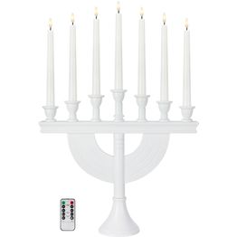 Kynttelikkö Markslöjd Torpa 7-osainen 62cm kaukosäädin paristokäyttöinen