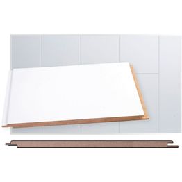 Kattopaneeli Maler Smart STP-0 10x195x2070mm, mdf, ympäripontattu, puolikiiltävä valkoinen
