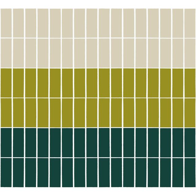 Tapetti Marimekko Tiiliskivi vihreä/beige 0,7x10,05 m