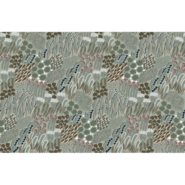 Tapetti Marimekko Pieni letto vihreä 0,7x10,05 m