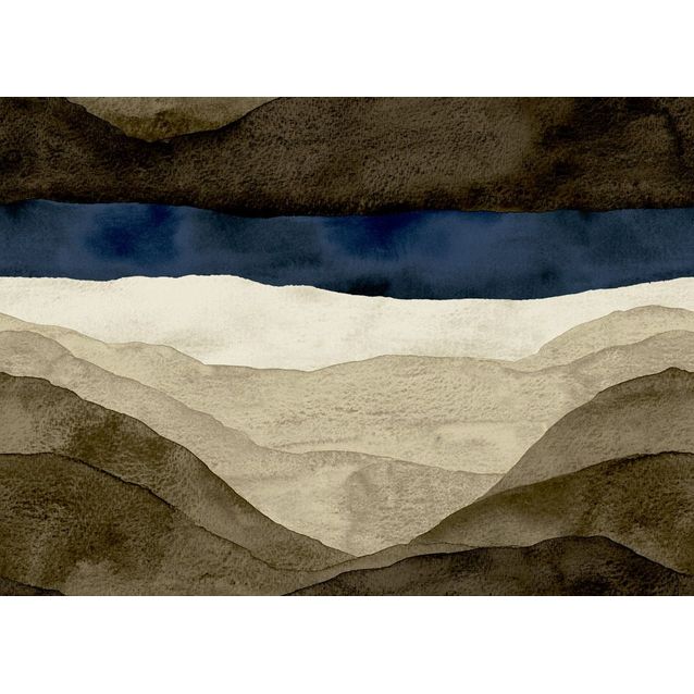 Tapetti Marimekko Joiku siniruskea 0,7x10,05 m