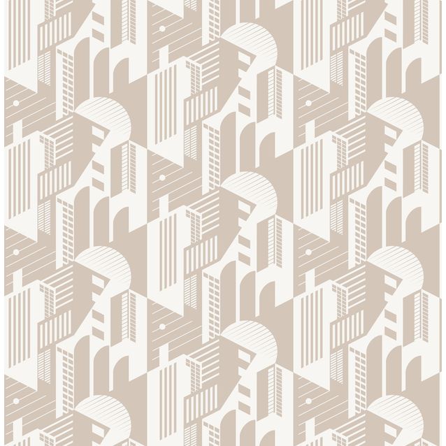 Tapetti Mini Moderns Bauhaus, 0.52x10m, non-woven