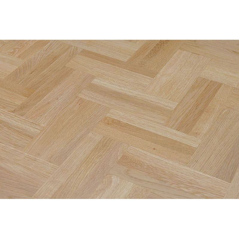 Mosaiikkiparketti Triofloor Tammi Natur 160 mm Kalanruotokuvio liimattava