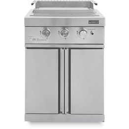 Teppanyaki-kaasugrilli Myoutdoorkitchen Stainless Collection, 3 poltinta