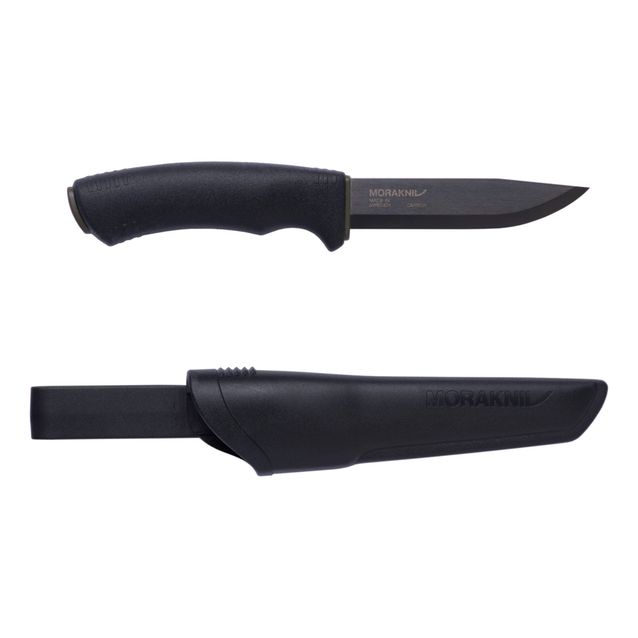 Puukko Morakniv Bushcraft BlackBlade, paksuus 3, 2mm