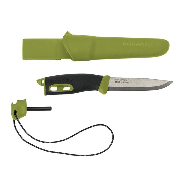Puukko Morakniv Companion Spark, kipinäsytytin, 2.5mm, kipinäsytytin