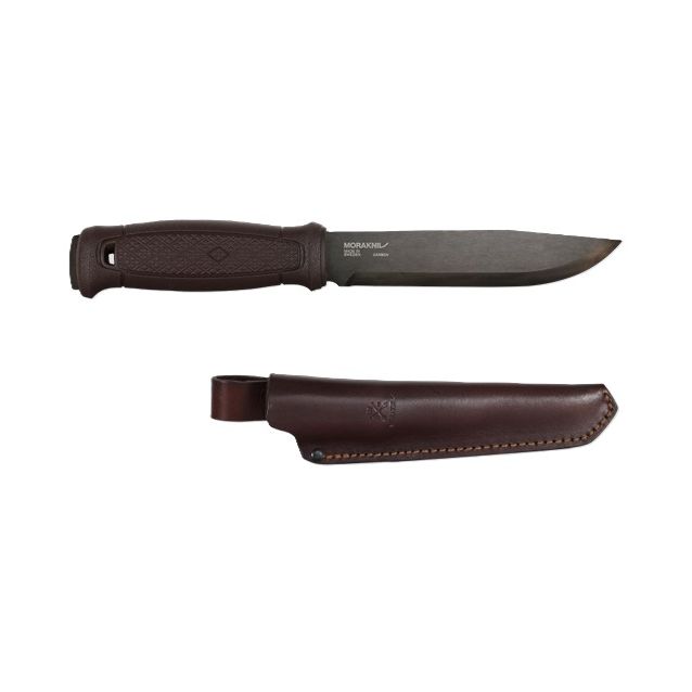 Puukko Morakniv Garberg Grand BlackBlade™, 142mm, nahkatupella