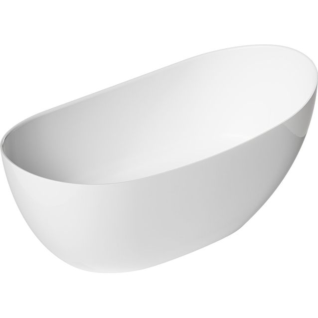 Kylpyamme Mora Lava I, 770x410 mm, valkoinen