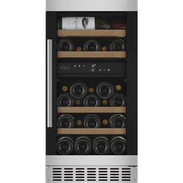 Kahden lämpötilan viinikaappi mQuvée WineCave 700 40D Modern WCD40M, musta