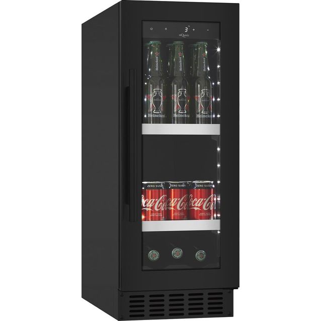 Juomakaappi mQuvée BeerServer 30 BS30AB-700, 30cm, musta, integroitava