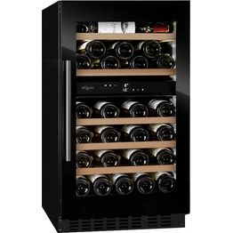 Viinikaappi mQuvée, WineCave 800 50D Fullglass Black - WCD50FGB-800