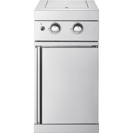 Viinikaappi mQuvée, WineCave 60D2 Anthracite Black Näyttelyhylly, sisäänrakennettava