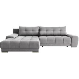 Divaanivuodesohva Nomla WAVE, 4-istuttava, vasen harmaa