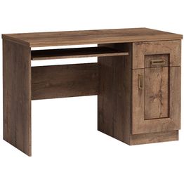 Työpöytä Nomla TADEUSZ 19, 118x60cm, ruskea