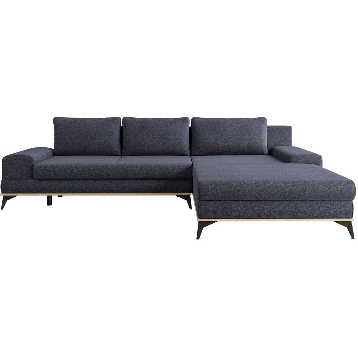 Divaanivuodesohva Nomla MANILA, 4-istuttava, oikea, sininen