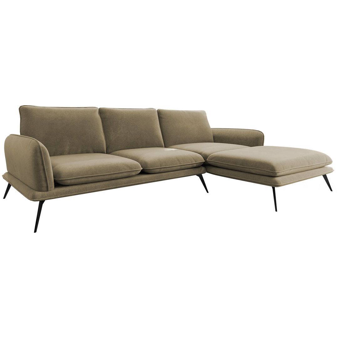 Divaanisohva Nomla PORTIMAO LC, 4-istuttava, oikea, beige