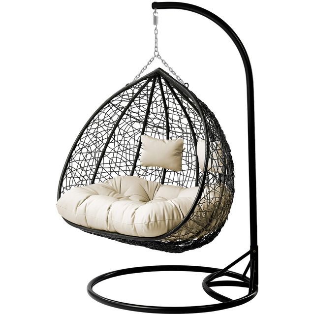 Riipputuoli Nomla Olivia, musta/beige