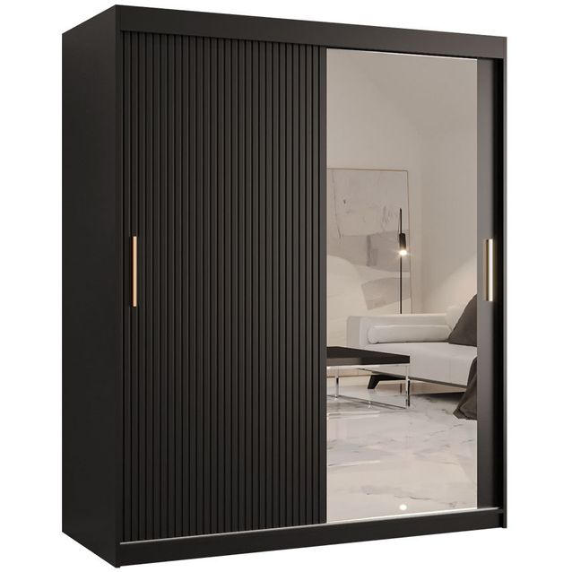 Liukuovivaatekaappi Nomla RIFLO SLIM 2 150, 150x200cm