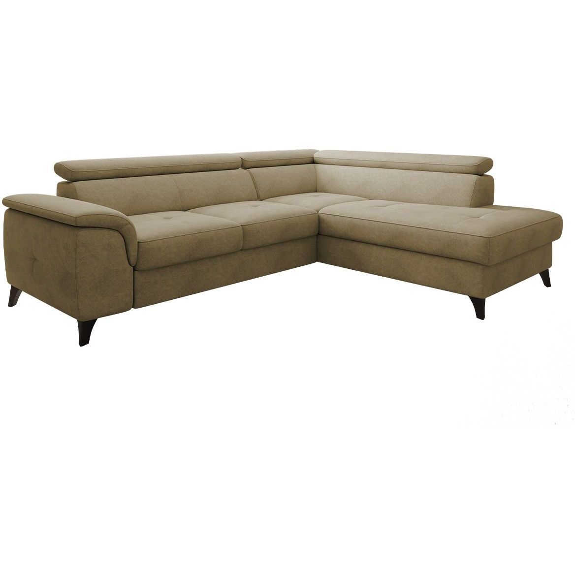 Kulmavuodesohva Nomla ALDEIA, 4-istuttava, oikea, beige