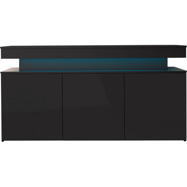 Lipasto Nomla 3D 160 GLOSSA 03, LED-valaistuksella, 83x160cm