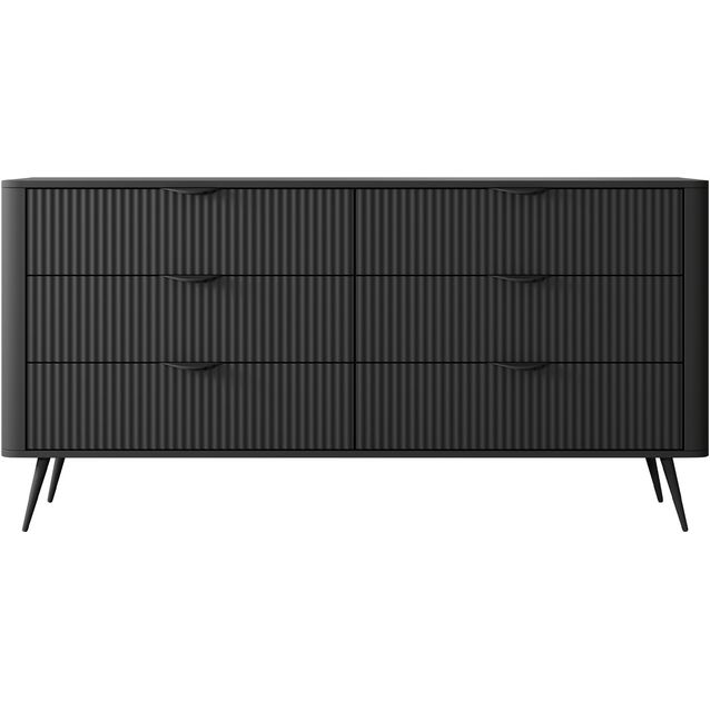 Lipasto Nomla 6S LANTE, 82x164cm, musta