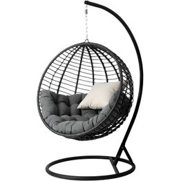 Riipputuoli Nomla Amara, musta/harmaa