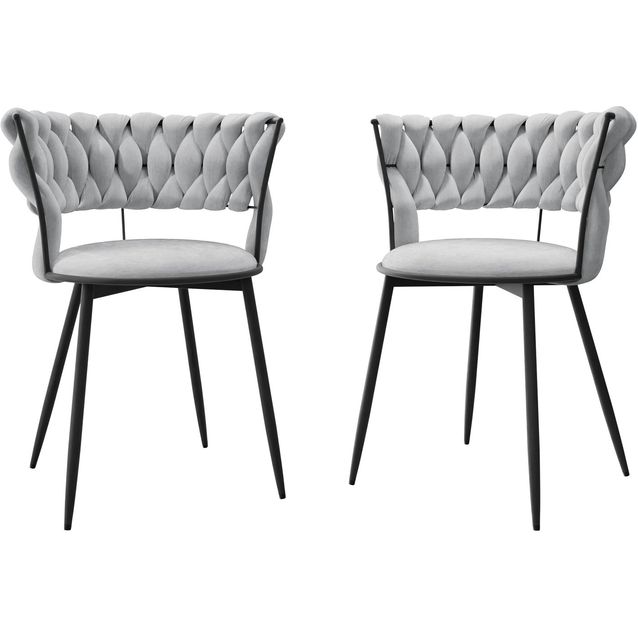 Tuoli Nomla MUZ/DC/1141/BK, 2kpl