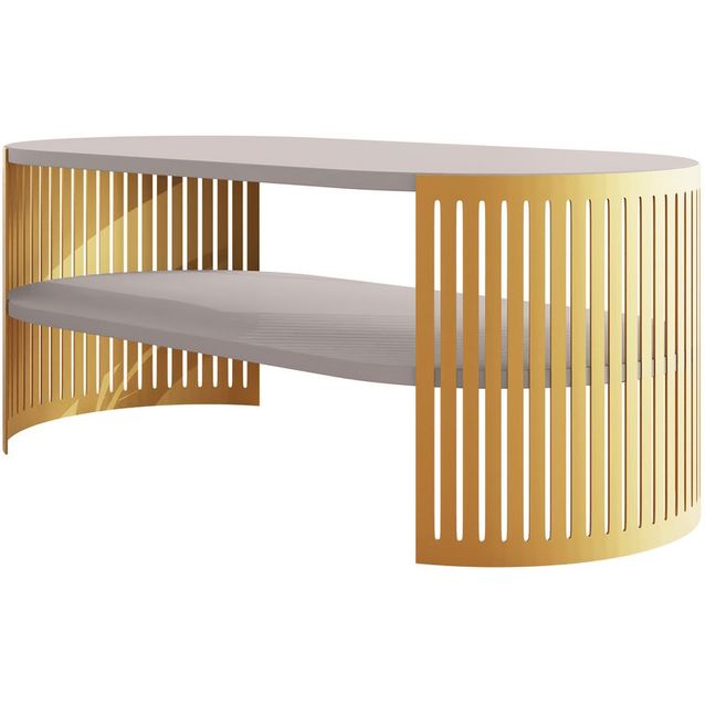 Sohvapöytä Nomla FIKOLI GOLD I, soikea, eri värejä