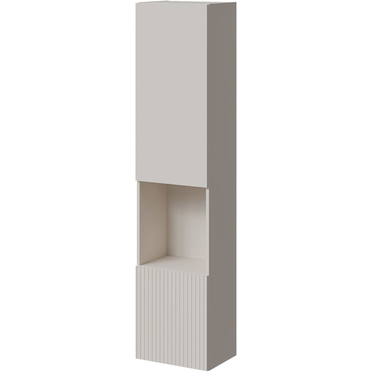 Seinäkaappi Nomla 2D CAPITAL, syvennyksellä, beige