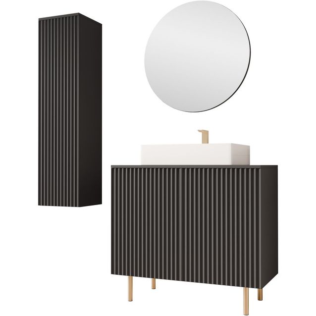 Kylpyhuonekalustesarja Nomla NUBIA II, altaalla, eri värejä